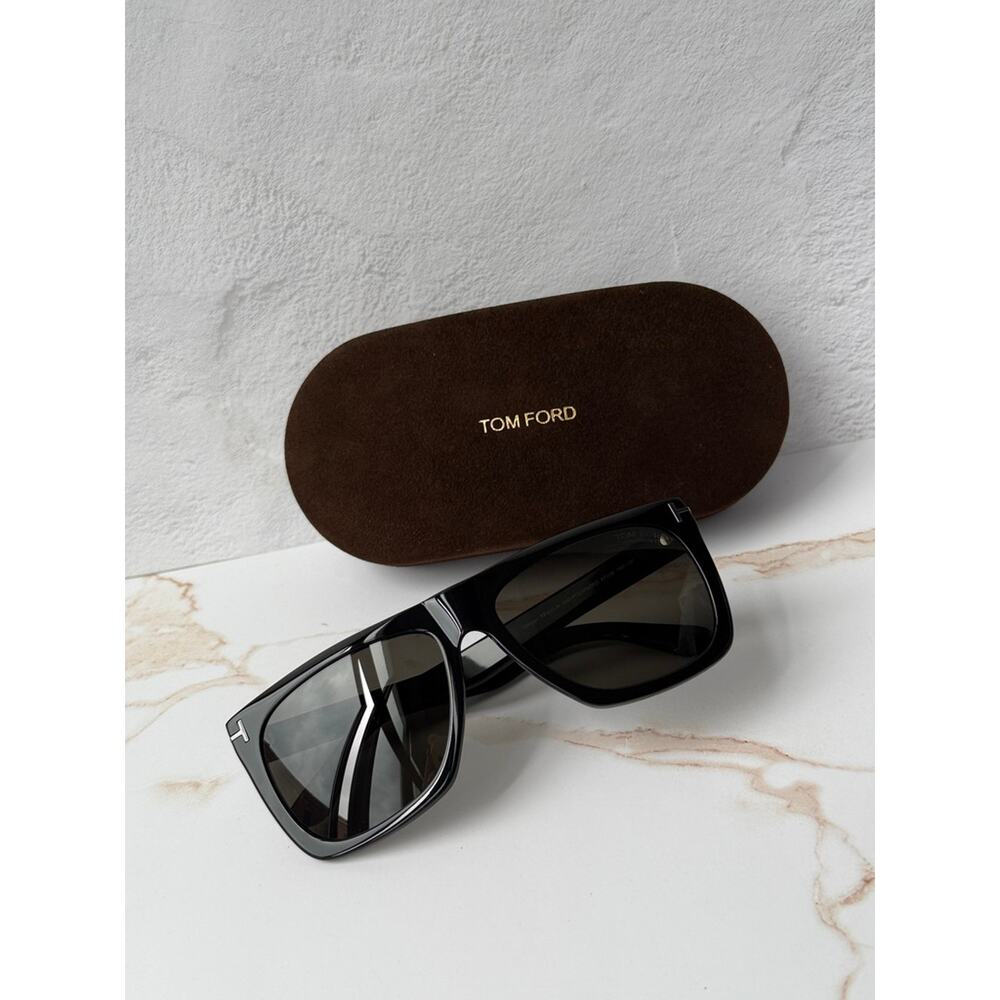 NEW Tom Ford FT0513-N Morgan Polarized Sunglasses Black - Picture 9 of 9